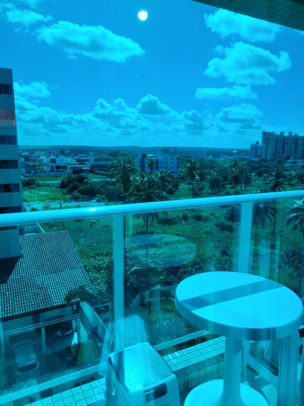 Confortavel Flat Com Piscina De Borda Infinita Na Cobertura Cabedelo Exterior foto